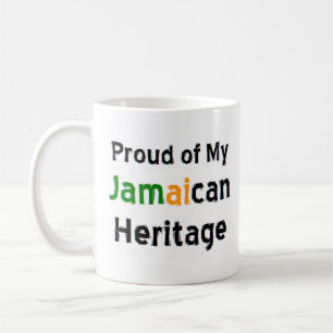 koffie - mok van het jamaicaanse erfgoed