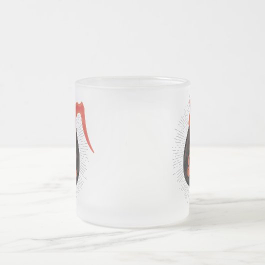 (Koffie) Mok van kattenkopglas (Center)