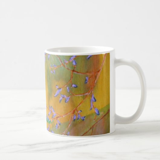 Koffie Mok vertakkend uit ontwerp met grens (Rechts)