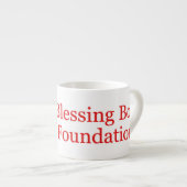 Koffie-mok, verzegelde doos, hulp aan anderen, lie espresso kop (Voorkant rechts)