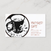 Koffie Mok Visitekaartje (Voorkant)