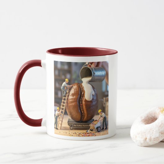 Koffie Mok voor Daily Joy (Met donut)