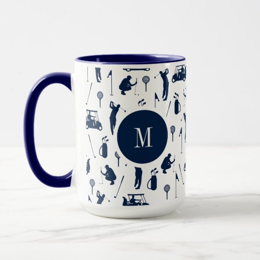 Koffie mok voor een golfer (Links)