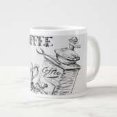Koffie-mok voor elke dag grote koffiekop (Voorkant rechts)