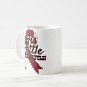 Koffie-Mok voor hoofd- en nekkanker Koffiemok (Voorkant links)