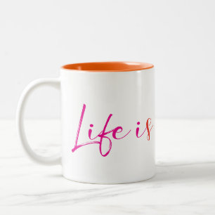 Koffie-Mok voor kinderen! Tweekleurige Koffiemok