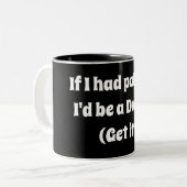 KOFFIE MOK VOOR MENSEN ZONDER GEDULD GRAPPIG CADEA (Voorkant links)