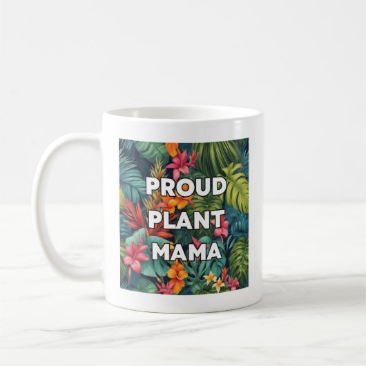 Koffie Mok voor Plant liefhebbers (Links)