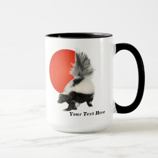 Koffie-Mok voor stinkdier - maak een pauze! Oranje Mok