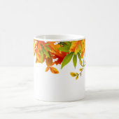 Koffie-Mok — Voorjaars bladeren Koffiemok (Center)