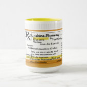 Koffie-Mok  voorschrift RX Mok (Midden)