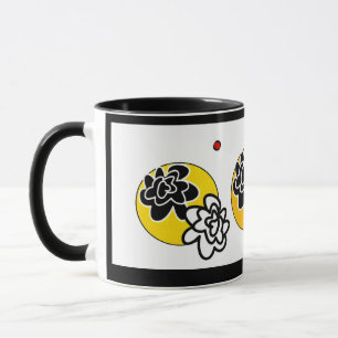 Koffie-mok - vriendelijk ventilator geometrisch ro mok