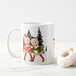 Koffie Mok, Vrolijk Kerstfeest Elf Koffiemok