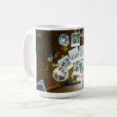 Koffie Mok, warme cacao Koffiemok (Voorkant links)