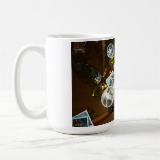 Koffie Mok, warme cacao Koffiemok (Links)