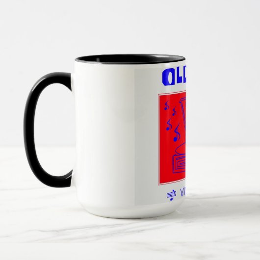 Koffie Mok, warme cacao Mok (Links)