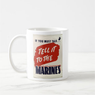 Koffie-Mok WWII Wartime - marinekorps Koffiemok