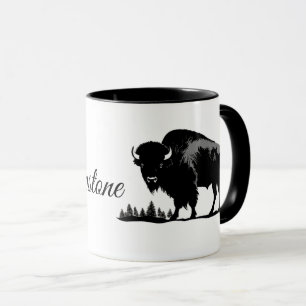 Koffie Mok-Yellowstone Buffel Mok
