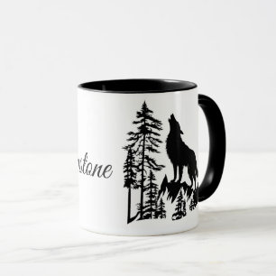 Koffie Mok-Yellowstone Wolf Mok