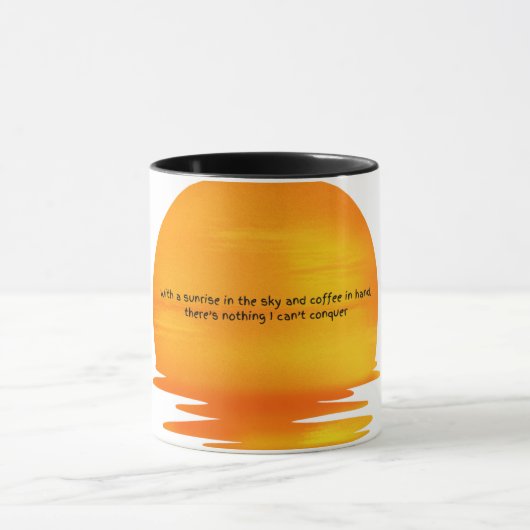 koffie-Mok-zonsopgang Mok (Midden)