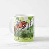 Koffie mokken 4 paardenliefhebbers! (Voorkant links)