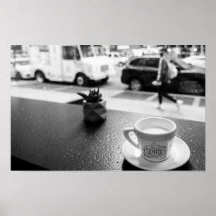 Koffie momenten in NYC Poster