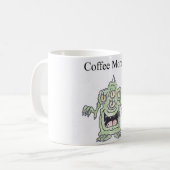 KOFFIE MONSTER VIER OGEN KOFFIEMOK (Voorkant links)