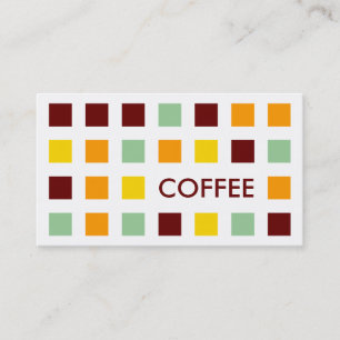 KOFFIE (moskeesvierkantjes) Visitekaartje