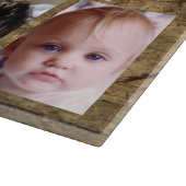 Koffie motivatie 4 foto bruin wit glas snijplank (Hoek)