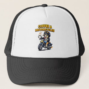 Koffie & Motorhond Biker Trucker Pet