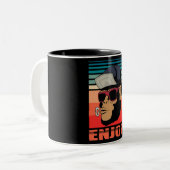 Koffie Mugs Tweekleurige Koffiemok (Voorkant links)