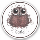 Koffie Nachtonopik - Aangepast Sticker (Voorkant)