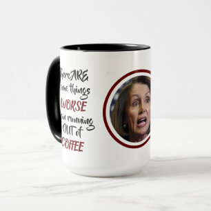 Koffie Nancy Pelosi op straat Mok