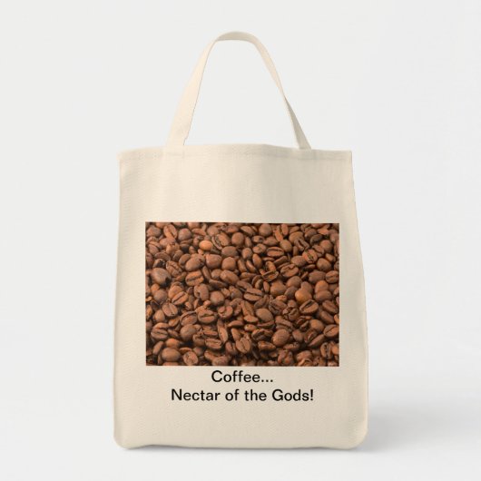 Koffie Nectar van de Goden! Tote Bag (Voorkant)