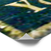 Koffie niet aan -  signaal poster (Hoek)