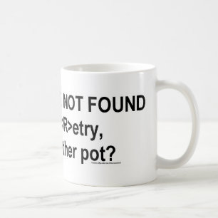koffie niet gevonden koffiemok