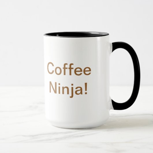 Koffie Ninja. Mok (Rechts)