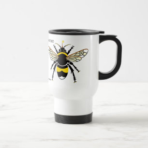 Koffie nippen! Bumble BEE - Conservatie - Ecologie Reisbeker