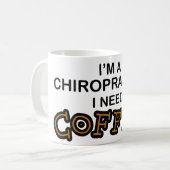 Koffie nodig - Chiropractor Koffiemok (Voorkant links)