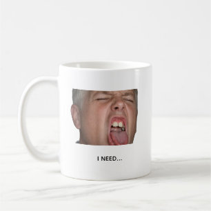 Koffie Nodig Grappige Koffie Meme Mok