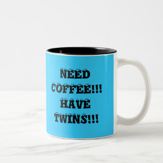KOFFIE NODIG!!!  HEB TWINS!! TWEEKLEURIGE KOFFIEMOK