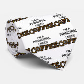 Koffie nodig - hoofdsom stropdas (Opgerold)