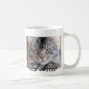 koffie nodig! Ik word niet gewoon Cheery wakker Koffiemok