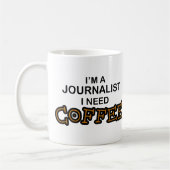 Koffie nodig - Journalist Koffiemok (Links)