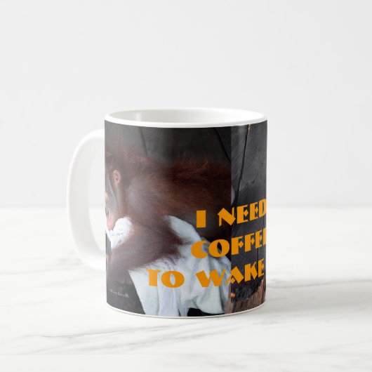 Koffie nodig koffiemok (Voorkant links)