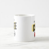 Koffie nodig: lage batterij koffiemok (Center)