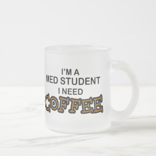 Koffie nodig - Med-student Matglas Koffiemok