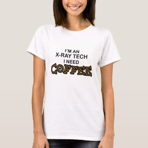 Koffie nodig - röntgentechnologie t-shirt
