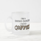 Koffie nodig - Swing Dancer Matglas Koffiemok (Links)