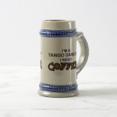 Koffie nodig - Tango Dancer Bierpul (Voorkant rechts)